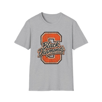 Sallisaw Black Diamonds Vintage Letter Tee