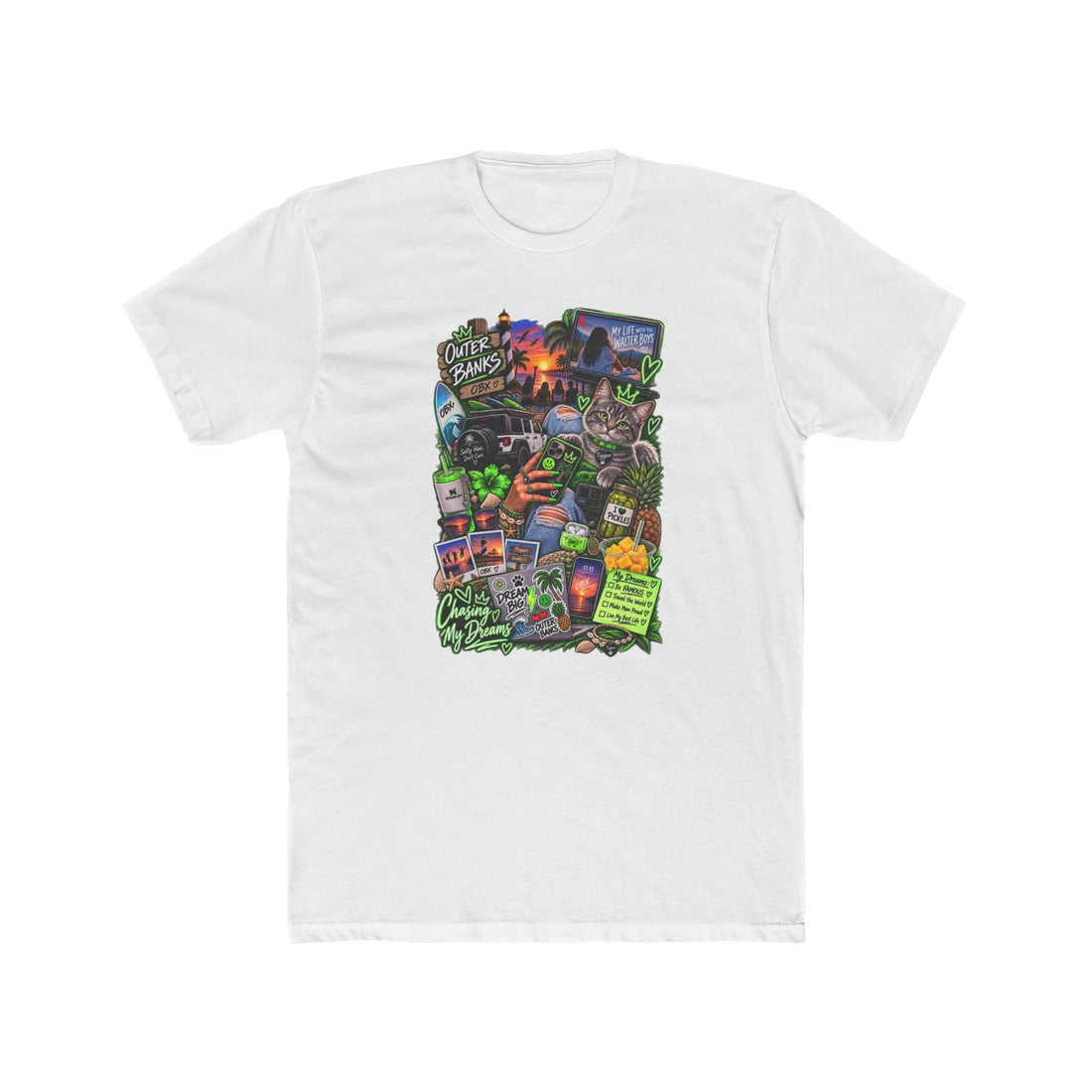 Campfire Road Trip Graphic Tee — Retro National Parks Adventure Design