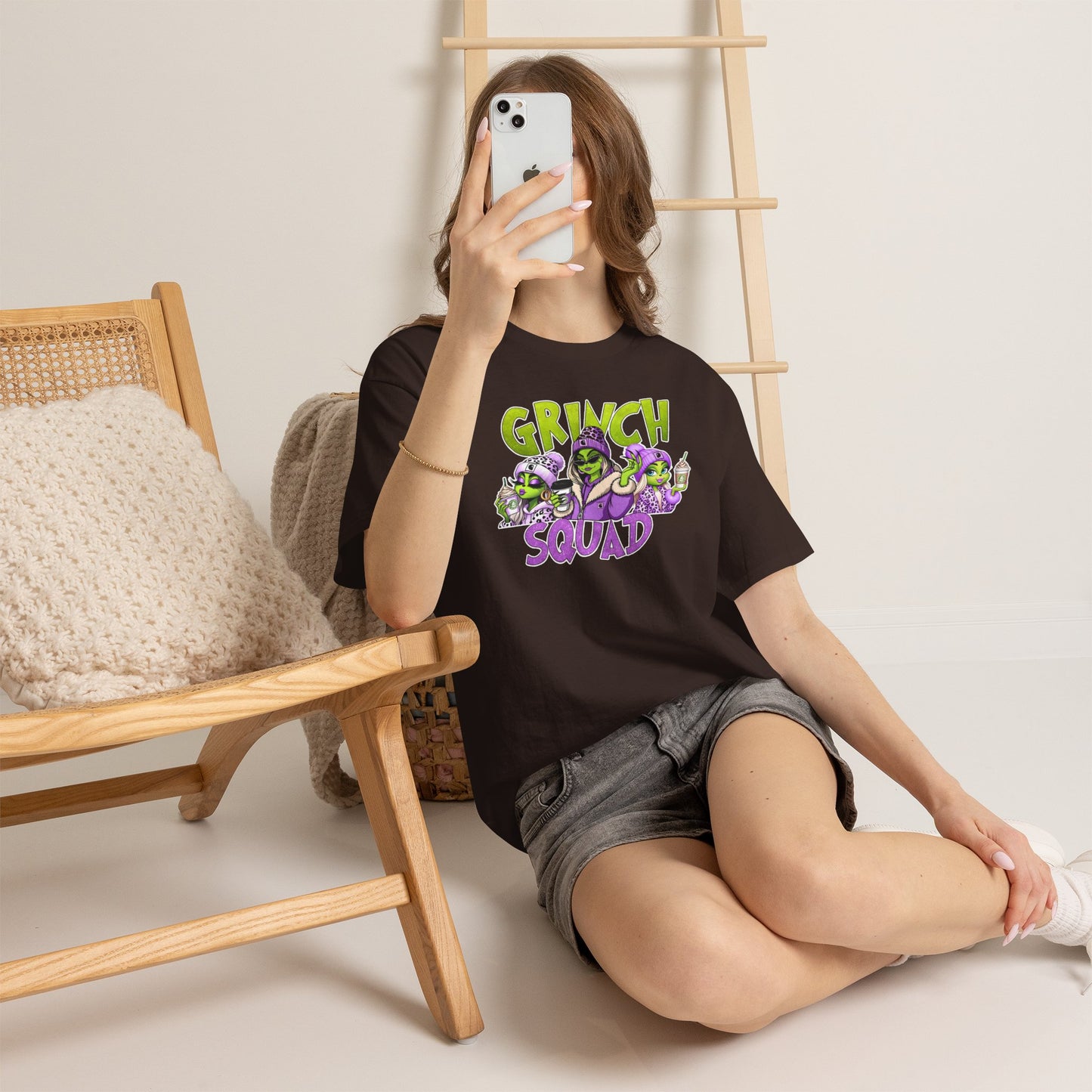 Grinch Squad Tee — Funny Christmas Crew Holiday T-Shirt