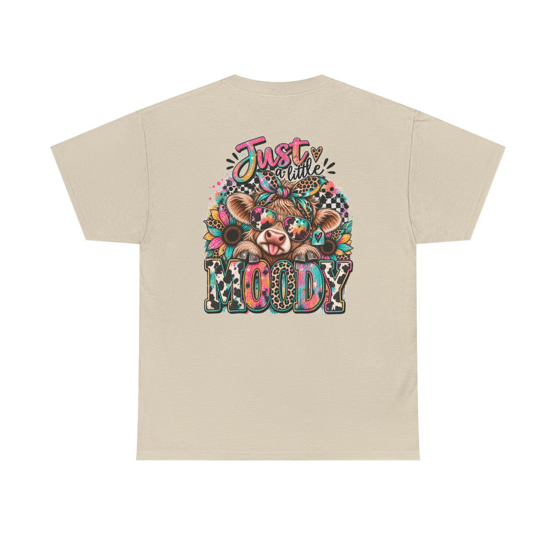 Just a little MOODY Unisex Heavy Cotton Tee