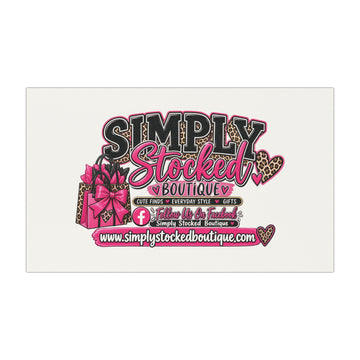 Car Magnet — Simply Stocked Boutique Logo Magnetic Sign