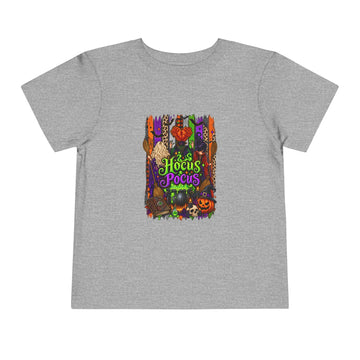 "Hocus Pocus" Halloween Graphic - Toddler Tee Colorful