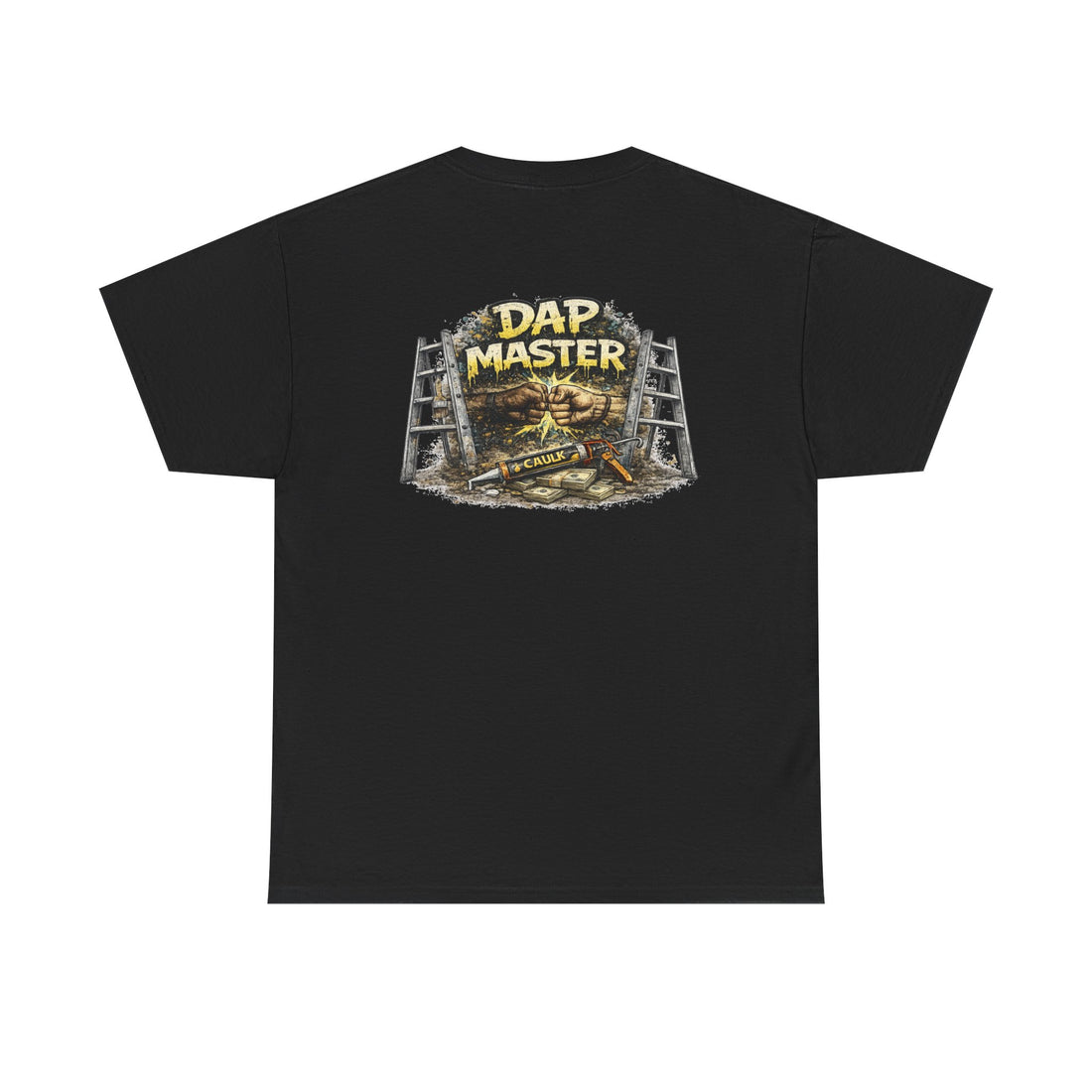 Construction Worker Graphic T-Shirt | Caulking Contractor Tee