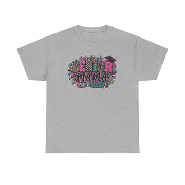 Senior Mama 2027 T-Shirt - Floral Graduation Tee for Proud Moms