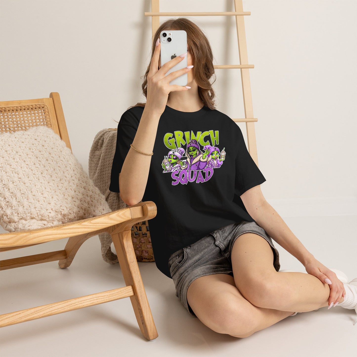 Grinch Squad Tee — Funny Christmas Crew Holiday T-Shirt