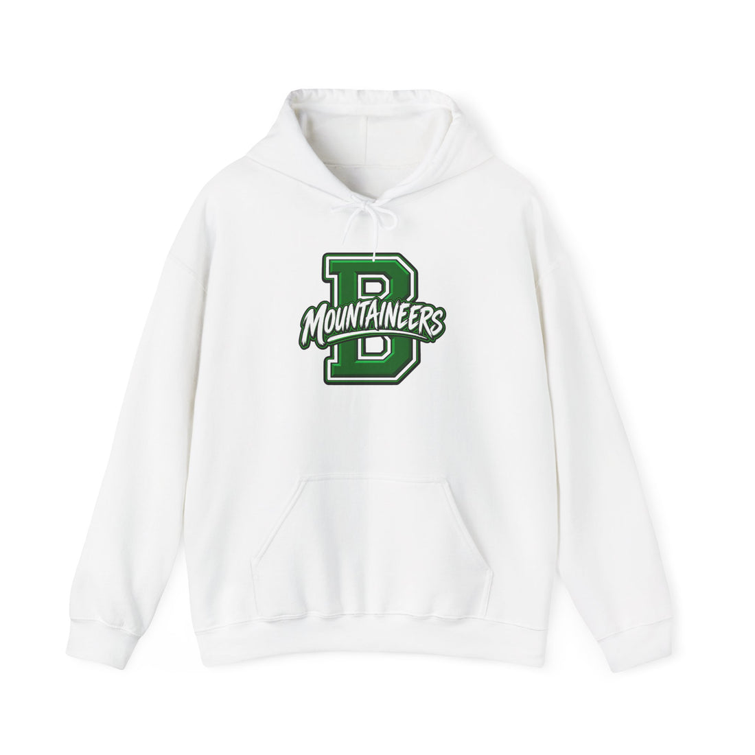Brushy Mountaineers "B" Logo Hoodie – Green B Collegiate