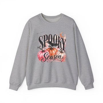 "Spooky Season" Pumpkin Halloween Graphic Crewneck Sweatshirt