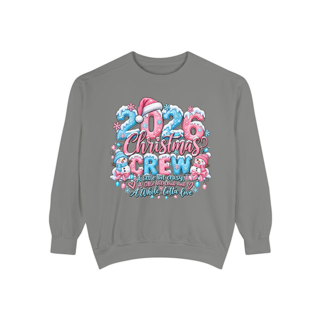 2026 Christmas Crew Sweatshirt – Cute Holiday Family Matching Pullover