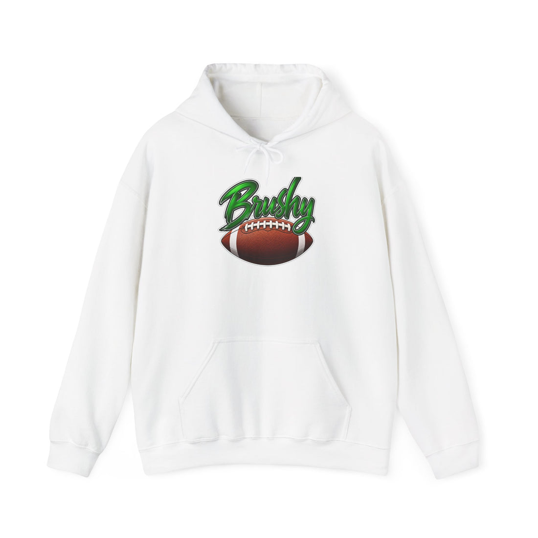 Football Coach Hoodie — "Bushy" Team Logo