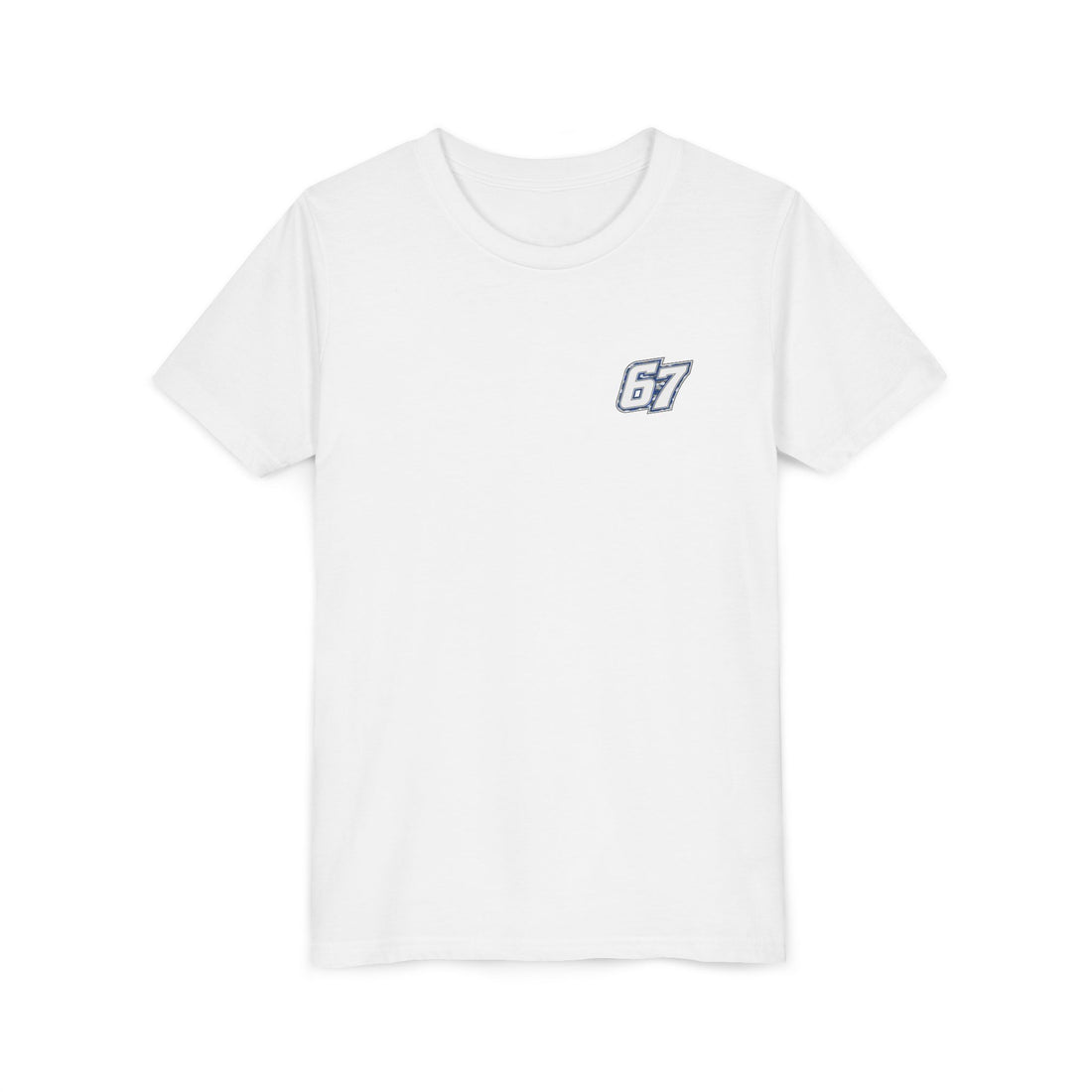Vintage Racing Number 67 Graphic "67" Youth Tee