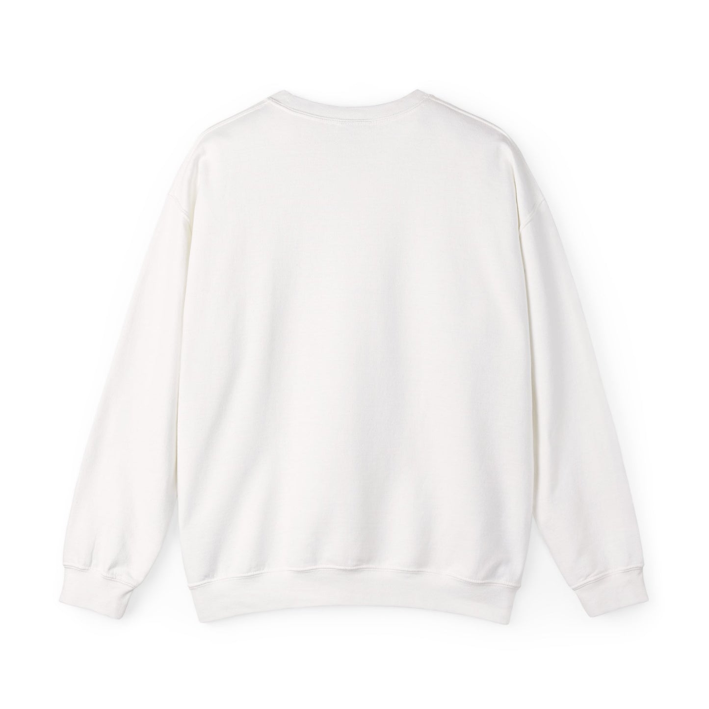 Believe Christmas Crewneck Sweatshirt — Vintage Holiday Train & Santa Silhouette