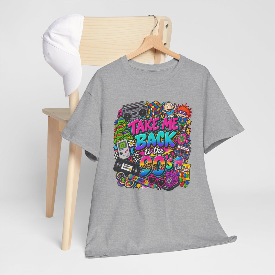 Take Me Back to the 90s T-Shirt — Retro 90s Nostalgia Tee