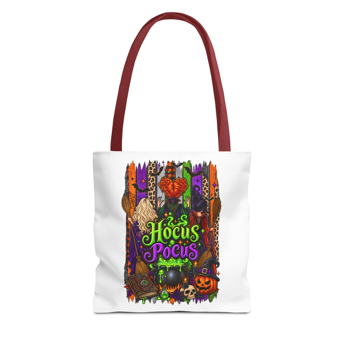 Hocus Pocus Halloween Tote Bag — Spooky Witchy Trick-or-Treat Tote