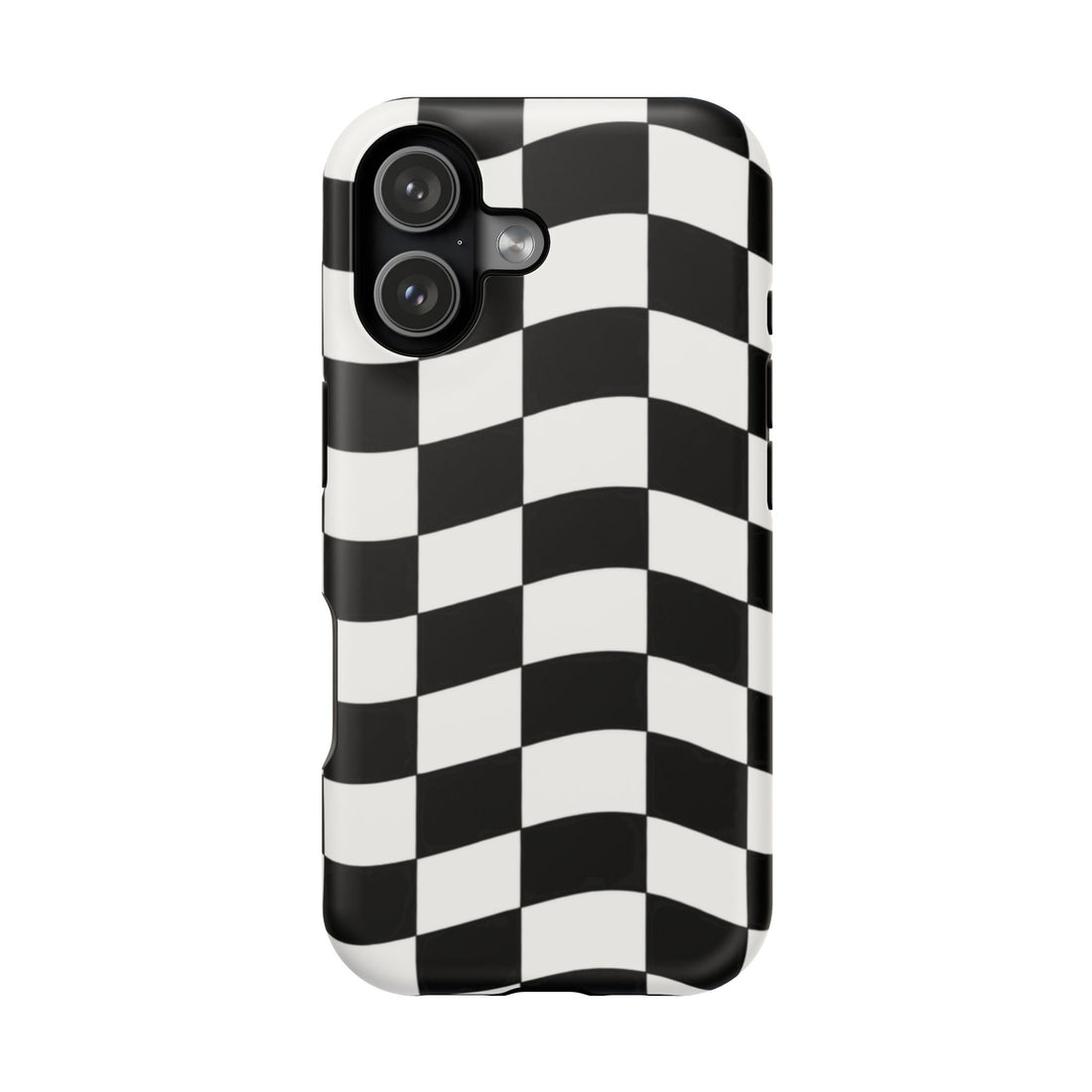 Checker Flag Magnetic Impact-Resistant Cases