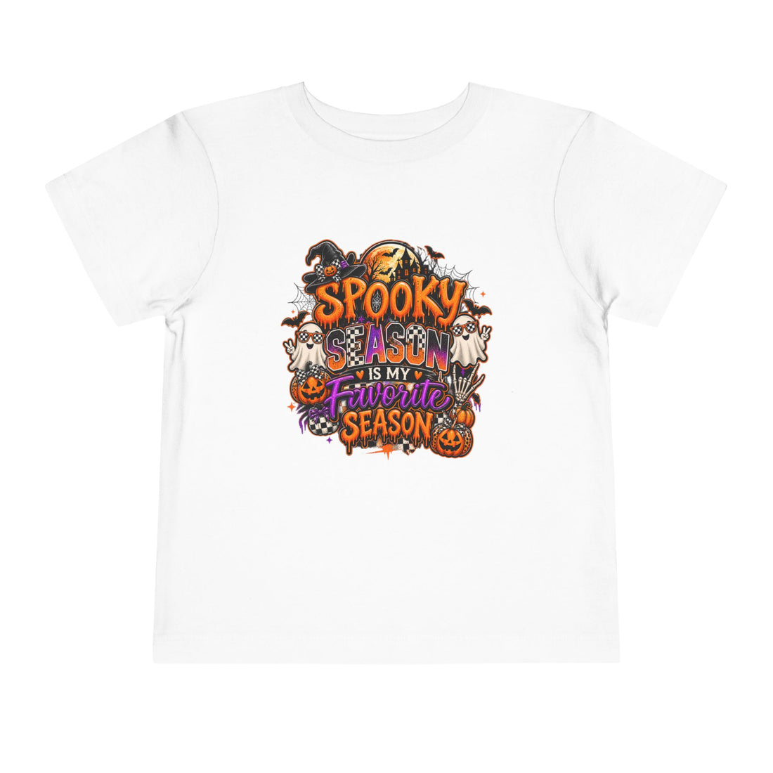 "Spooky Season is My Favorite Season" Graphic — Toddler Halloween Tee