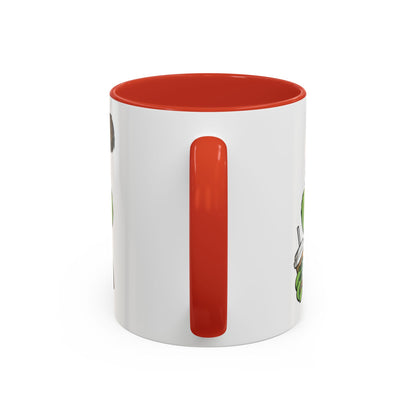 Grinch Luxury Winter Coffee Mug – Designer Beanie & Holiday Drink Cartoon (11/15oz)