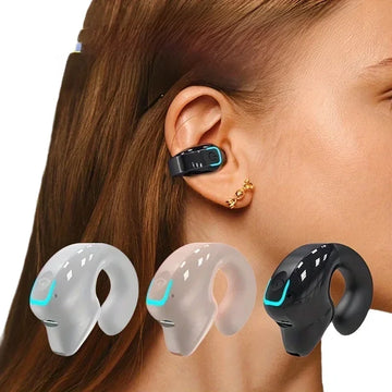Open-Ear Wireless Clip Earbuds