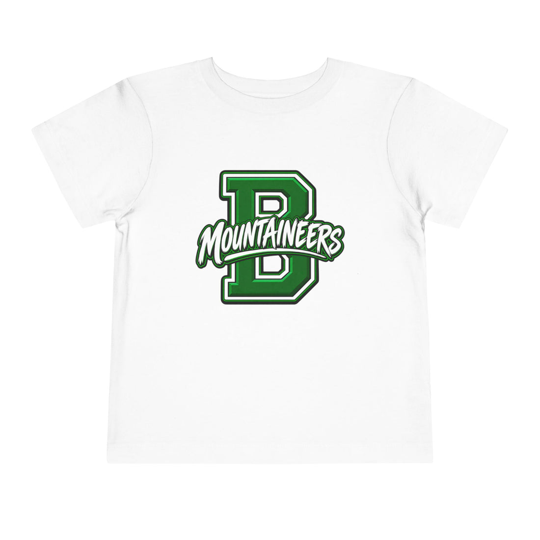 Brushy Mountaineers School Logo Short Sleeve Shirt — Toddler Tee