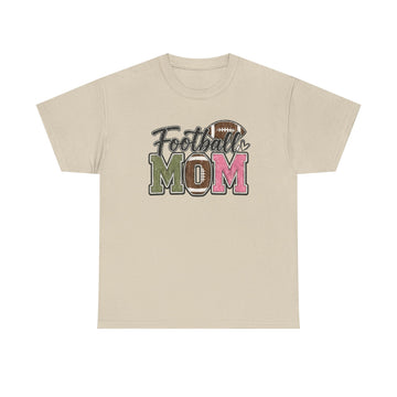 Football MOM Graphic Unisex Heavy Cotton Tee