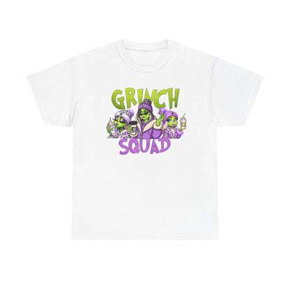 Grinch Squad Tee — Funny Christmas Crew Holiday T-Shirt