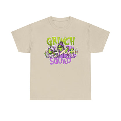 Grinch Squad Tee — Funny Christmas Crew Holiday T-Shirt