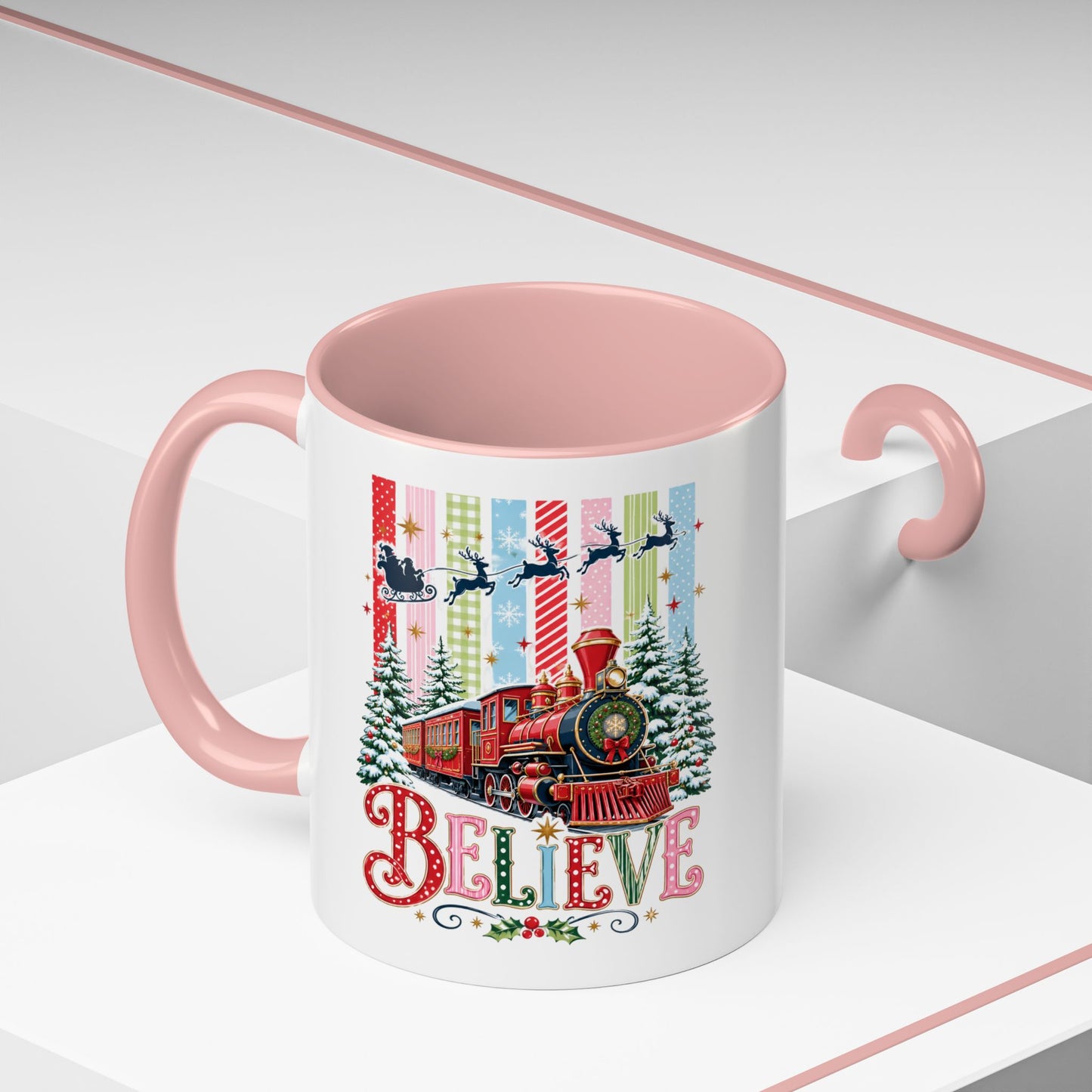 Believe Christmas Coffee Mug