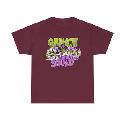 Grinch Squad Tee — Funny Christmas Crew Holiday T-Shirt