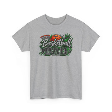 Basketball Dad T-Shirt – Retro Hoop Dad Graphic Tee