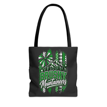 Brushy Mountaineers Tote Bag — School Spirit Mountain Design