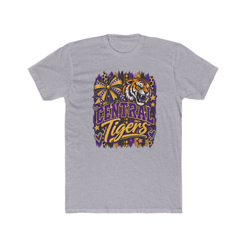 Central Tigers Vintage Mascot Tee — School Spirit Crew Shirt