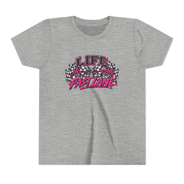 Racing Graphic Tee — "Life in the Fast Lane" Retro
