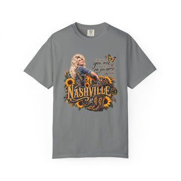 Dolly Parton "You Are On Purpose" Southern Sunflower Shirt — Nashville Roots Guitar Tee