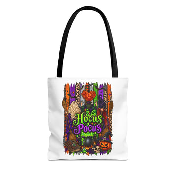Hocus Pocus Halloween Tote Bag — Spooky Witchy Trick-or-Treat Tote