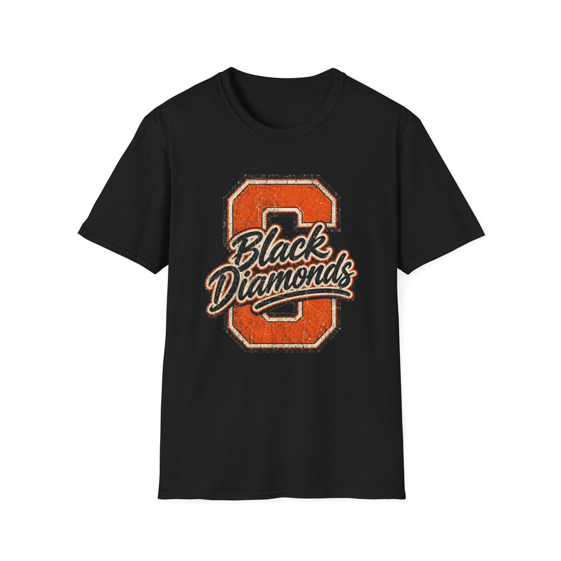 Sallisaw Black Diamonds Vintage Letter Tee