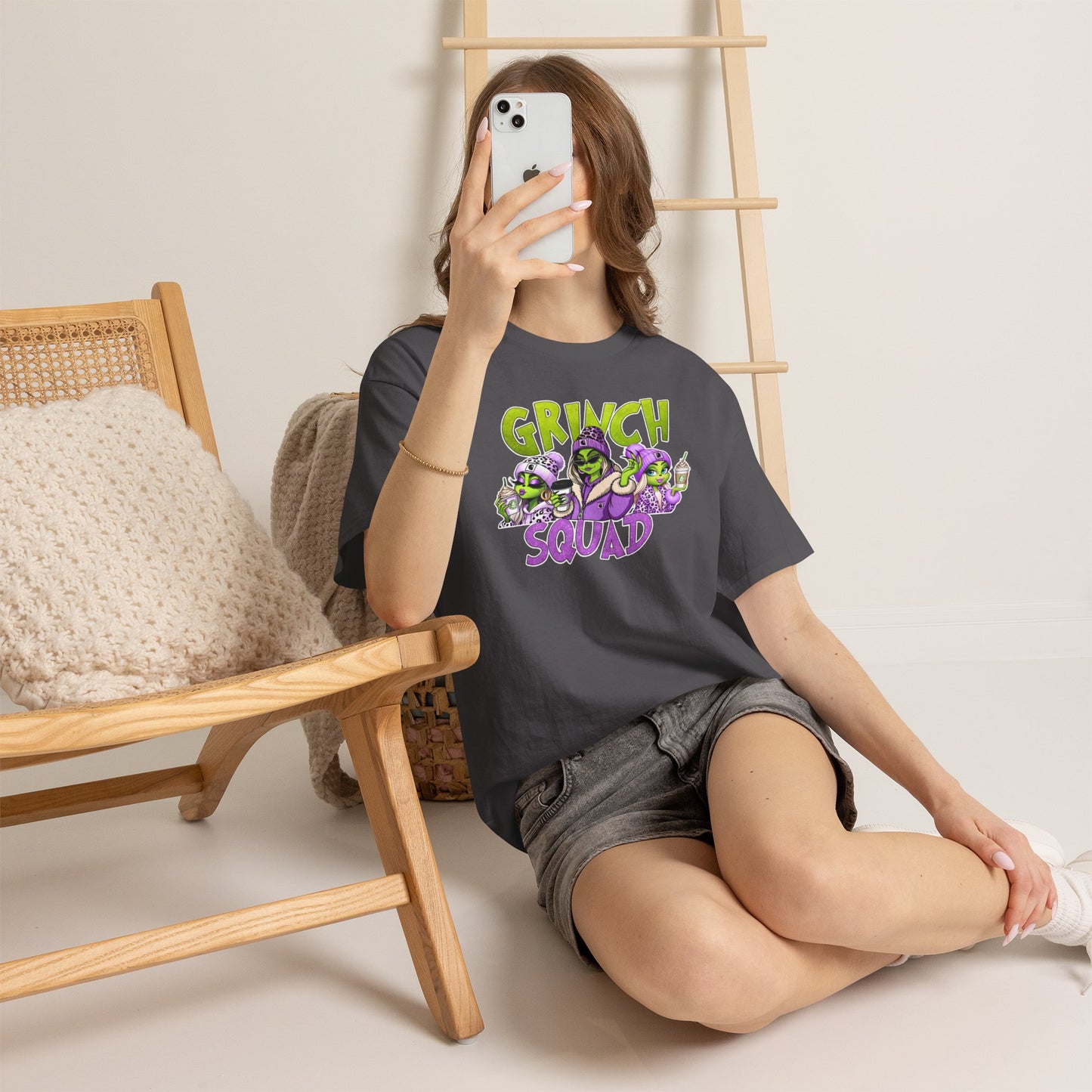 Grinch Squad Tee — Funny Christmas Crew Holiday T-Shirt