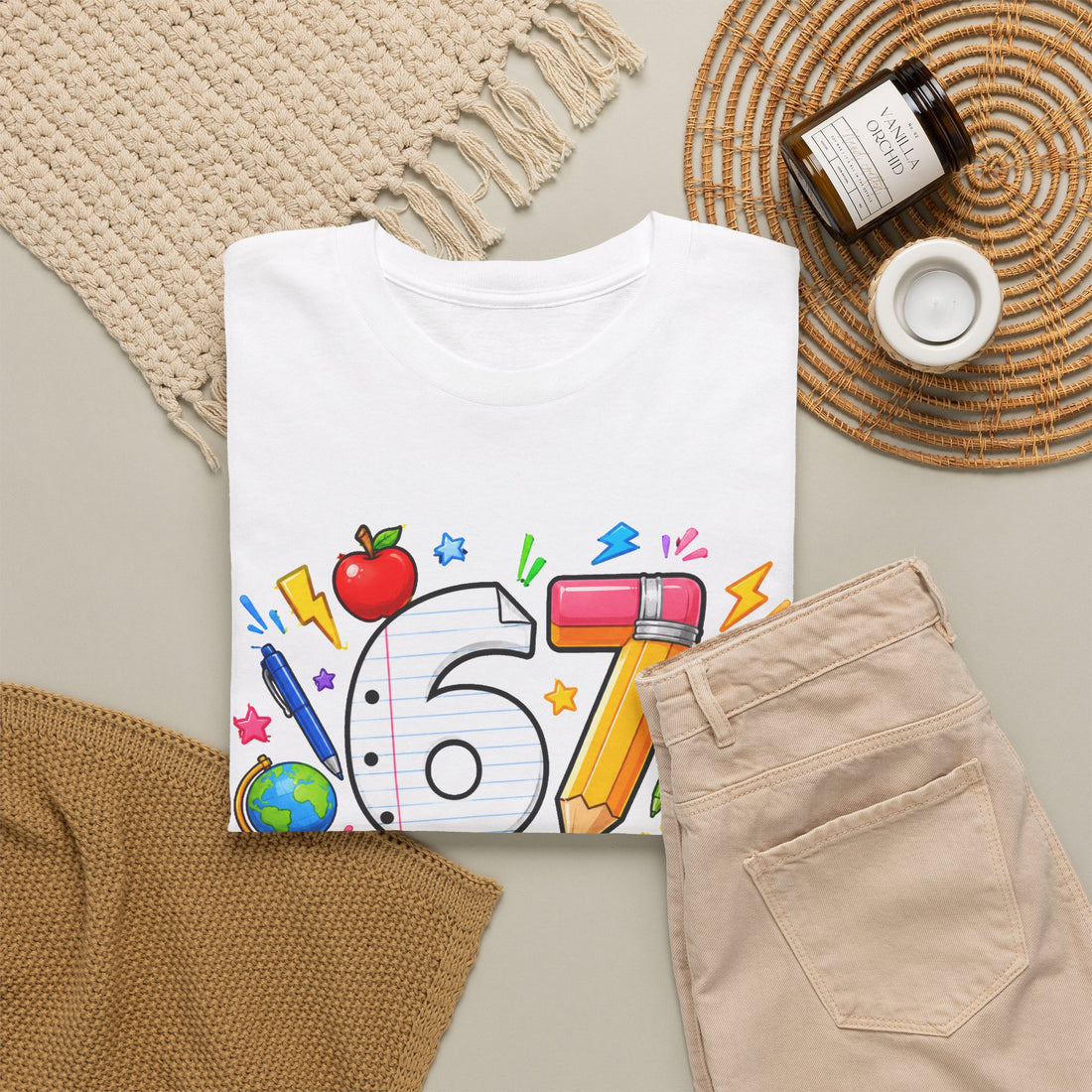"Literally the School Year 2026–2027" Colorful Back-to-School Tee - Teacher