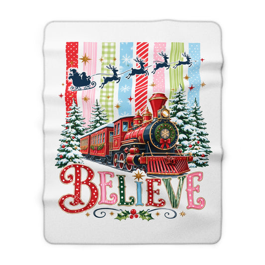 Believe Christmas Blanket