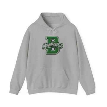 Brushy Mountaineers "B" Logo Hoodie – Green B Collegiate