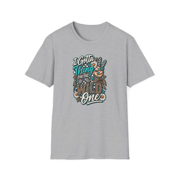 Floral Leopard Graphic Tee "I Gotta Thing for the Wild One"
