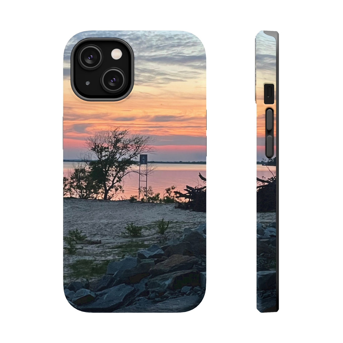 Magnetic Protective Phone Case- Sunset Shore