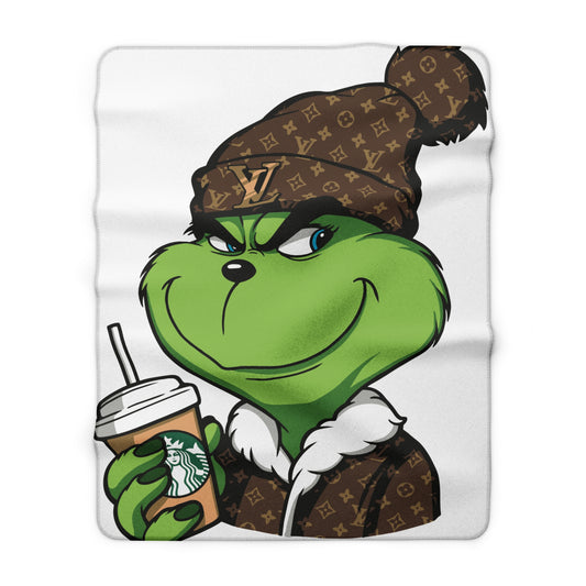 Grinch Bougee Blanket