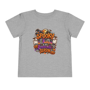 "Spooky Season Is My Favorite Season" Halloween Graphic - Toddler Tee
