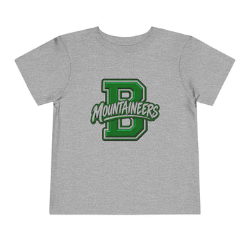 Brushy Mountaineers School Logo Short Sleeve Shirt — Toddler Tee